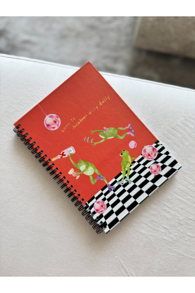 A5 Notebook - Ribbit Disco